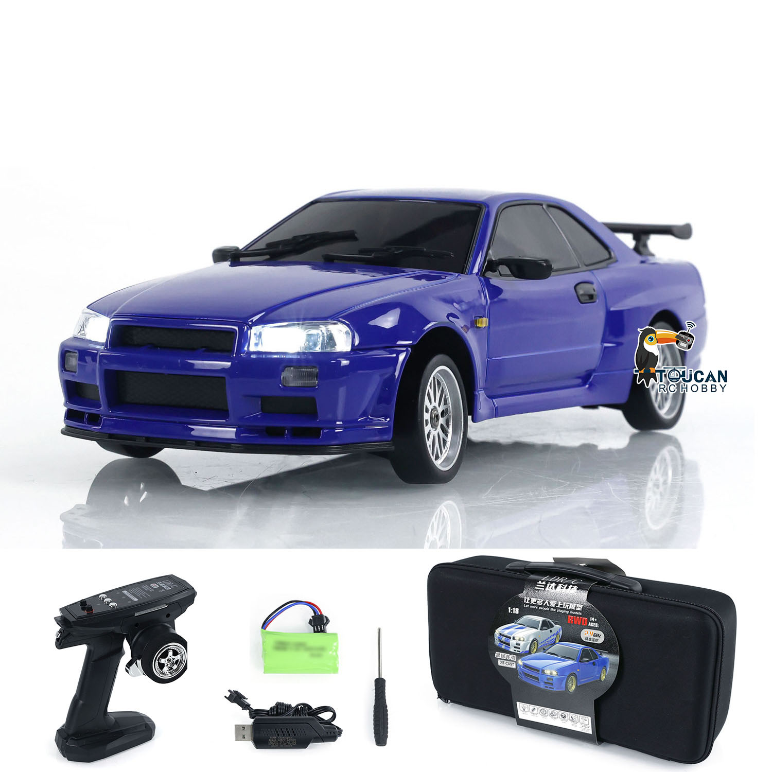 Rc Hobby Grade Cars - LDRC LD1899 1/18 RWD RC Racing