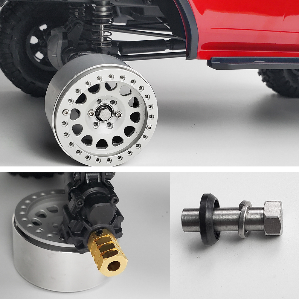 YEAHRUN 4PCS Brass 12MM Wheel  – обзор и цена Wheel Hex Adapter