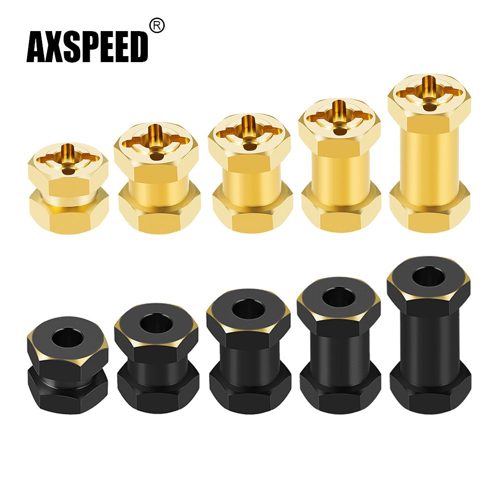 AXSPEED Brass 12/15/17/20/25mm – обзор и цена Wheel Hex Adapter
