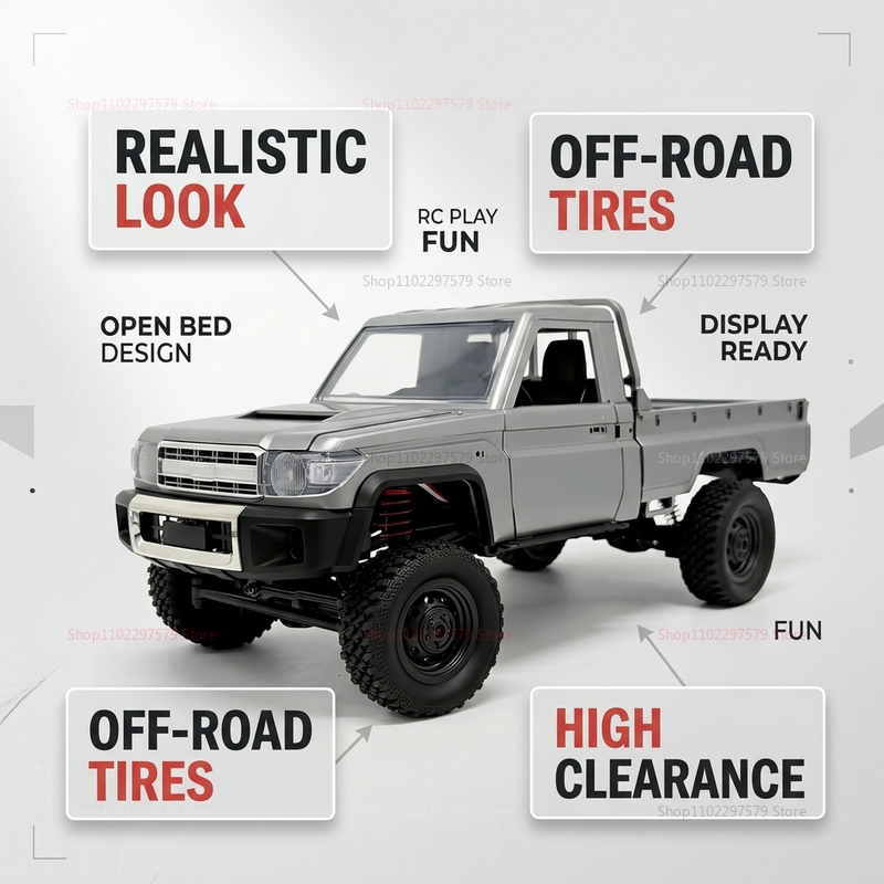 Upgraded MN82 PRO Off-Road Car – обзор и цена Rc Hobby Grade Cars