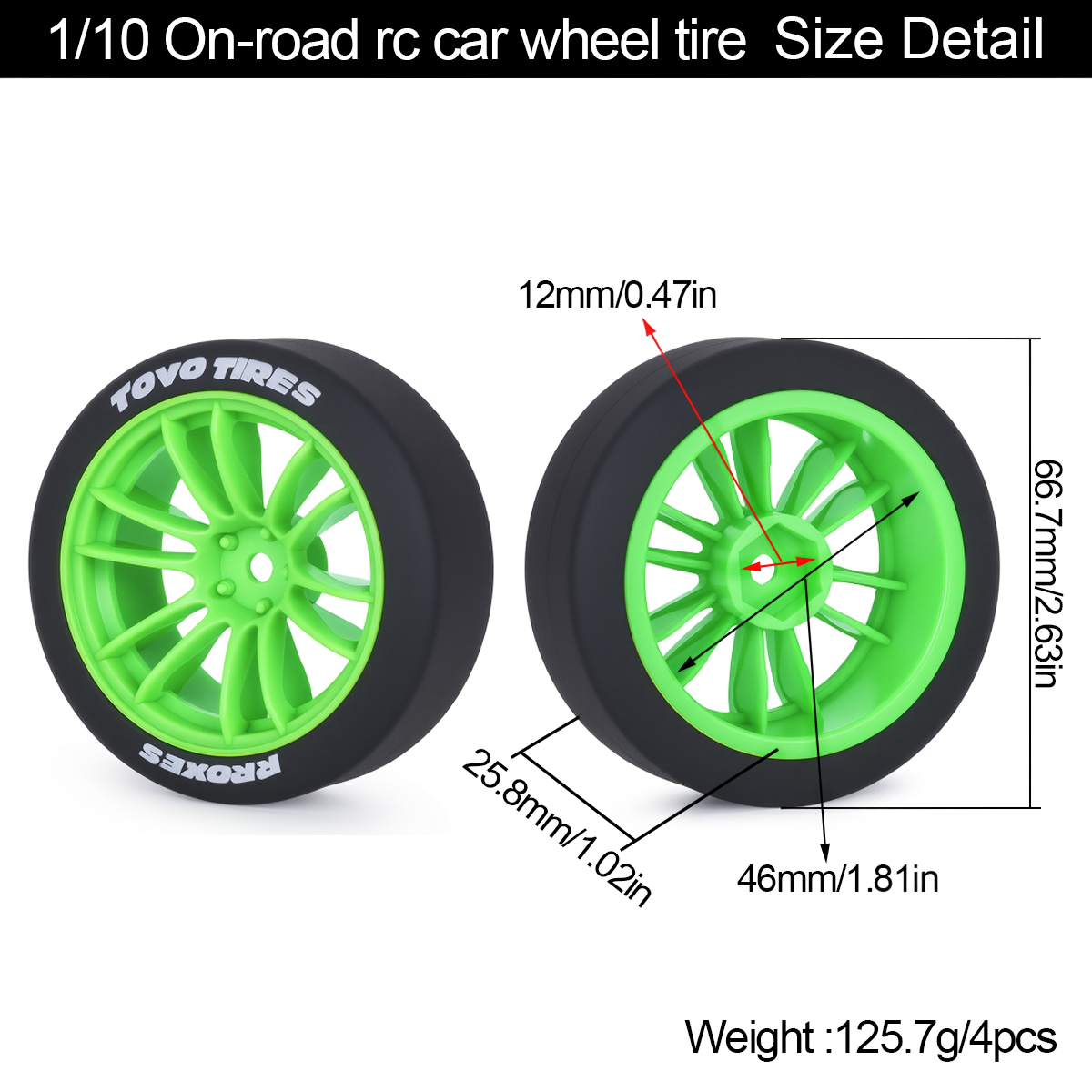 4Pcs Hard Drift Tires Wheel Ty – обзор и цена Rc Hobby Engine