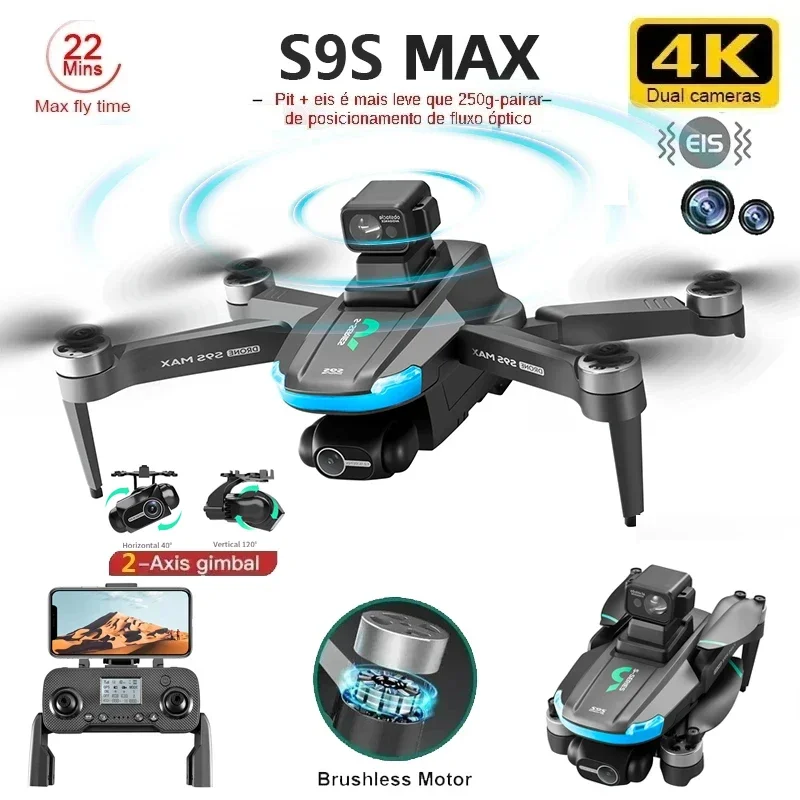 NEW S9S MAX MINI Drone 4K 2-Ax – обзор и цена Top Rc Hobby Mini Xcub