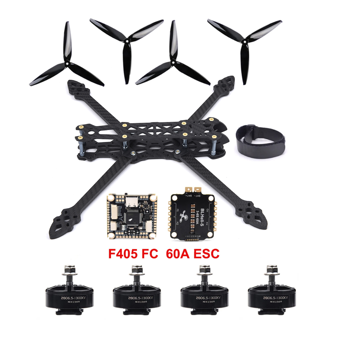 Mark4 7inch 295mm Carbon Fiber – обзор и цена Hobby Queen Rc