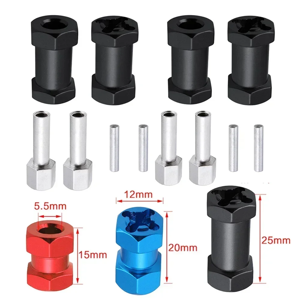 4Pcs Thickness 15mm/20mm/25mm/ – обзор и цена Wheel Hex Adapter