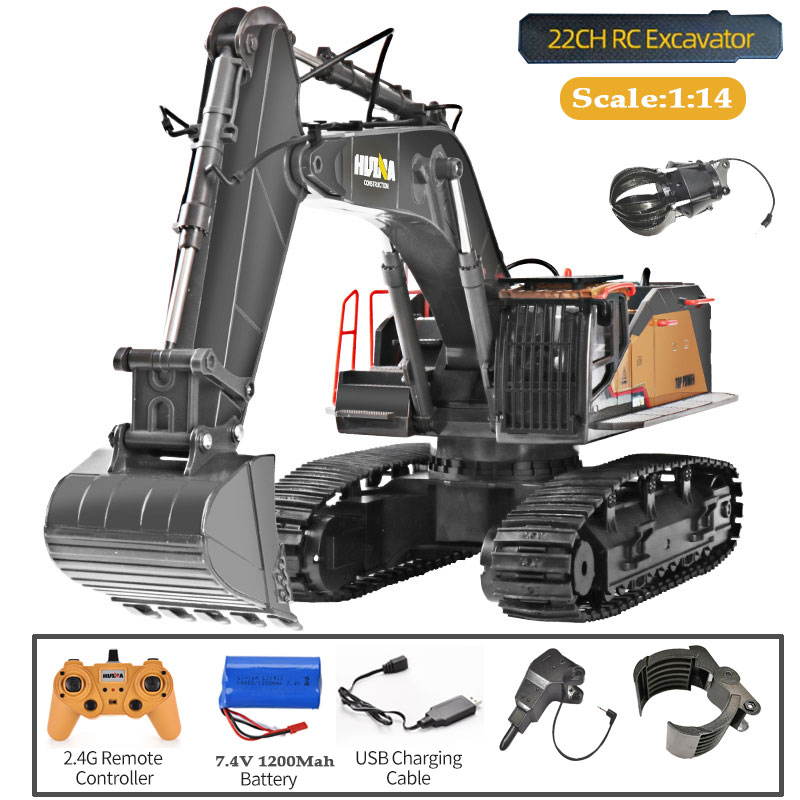 HUINA 1592 Alloy Excavator Tru – обзор и цена Yunshen Rc Hobby