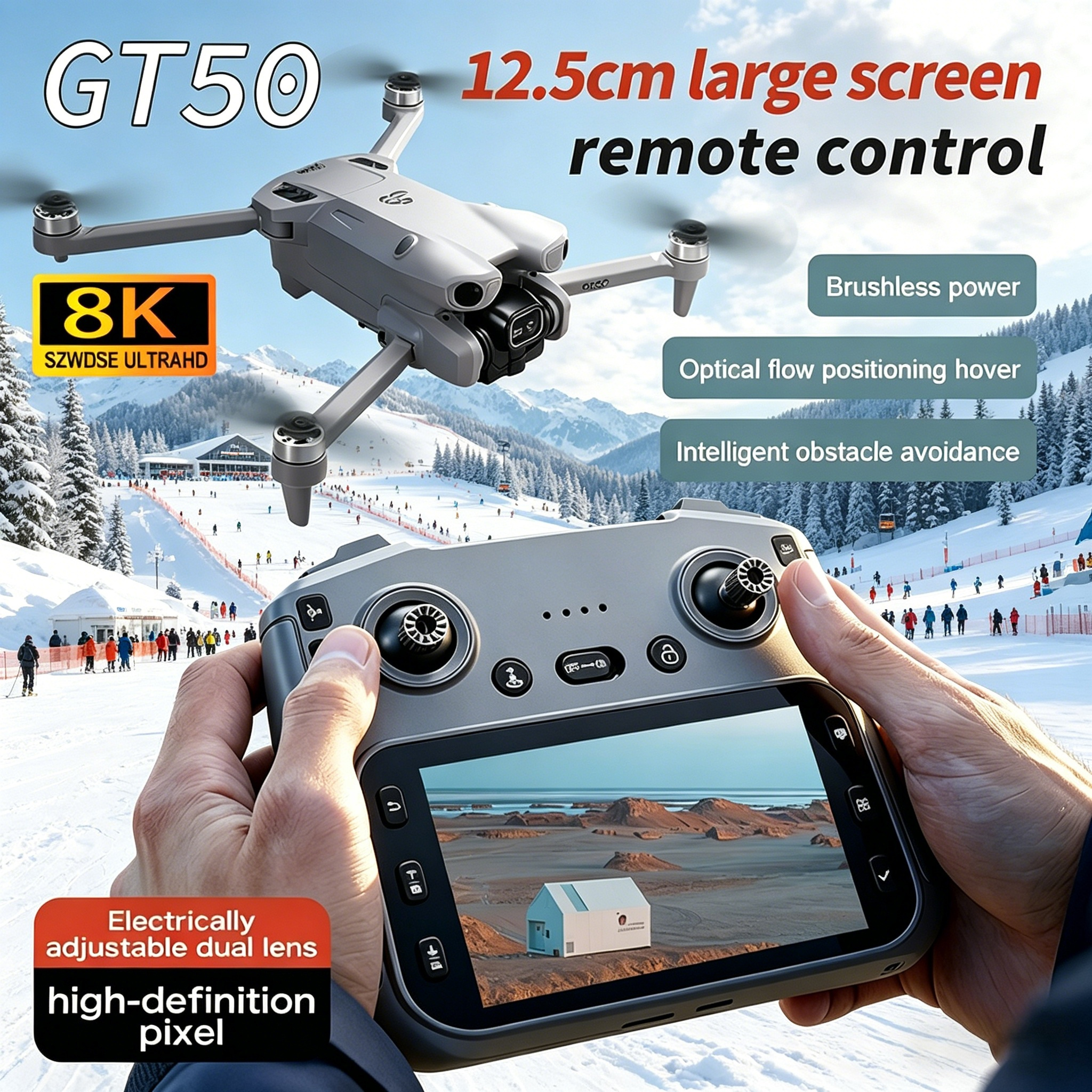 GT50 PRO MIni 5 pro RC Drone 8 – обзор и цена Top Rc Hobby Mini Xcub