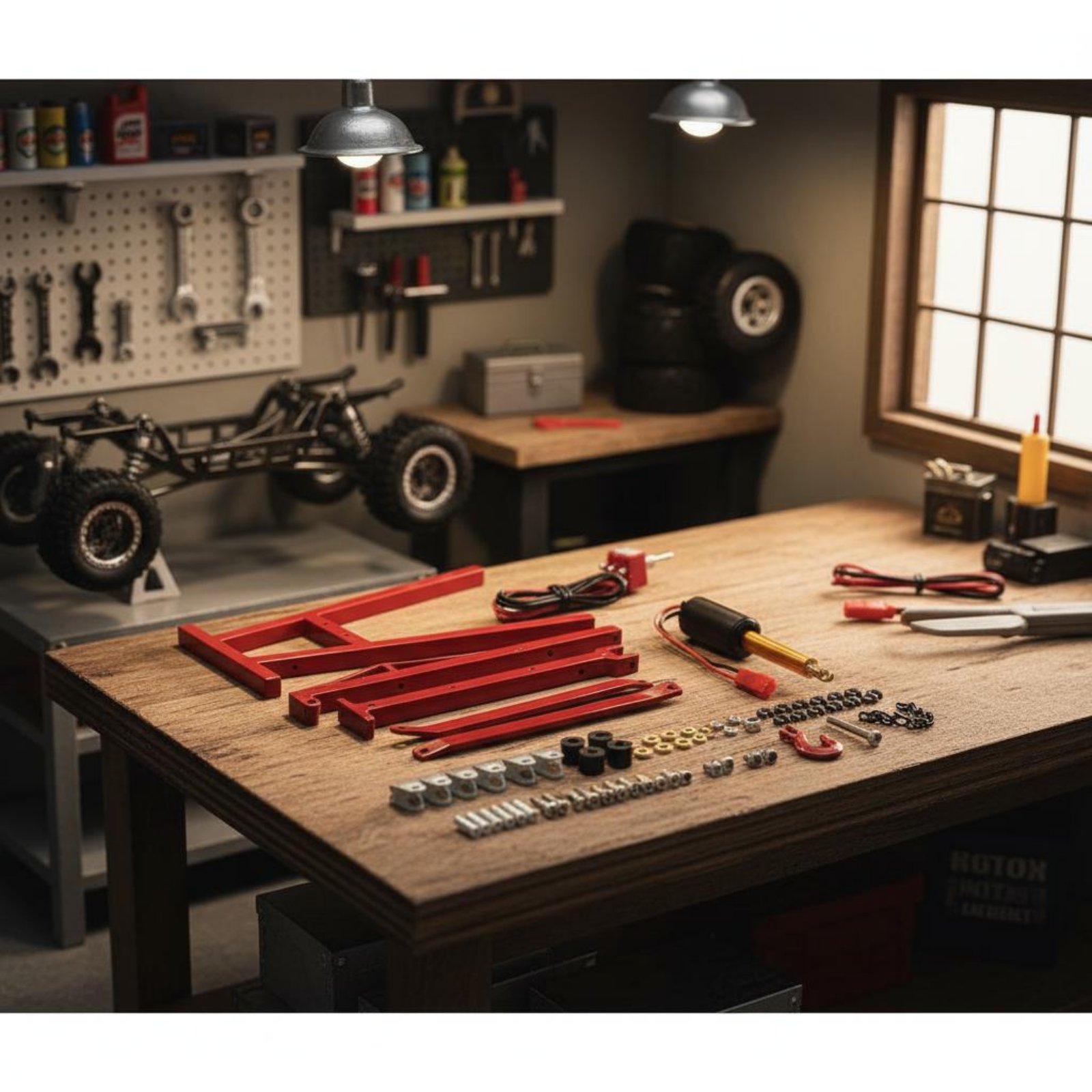 1/10 Scale Garage Set Hobby Di – обзор и цена Rc Hobby Garage