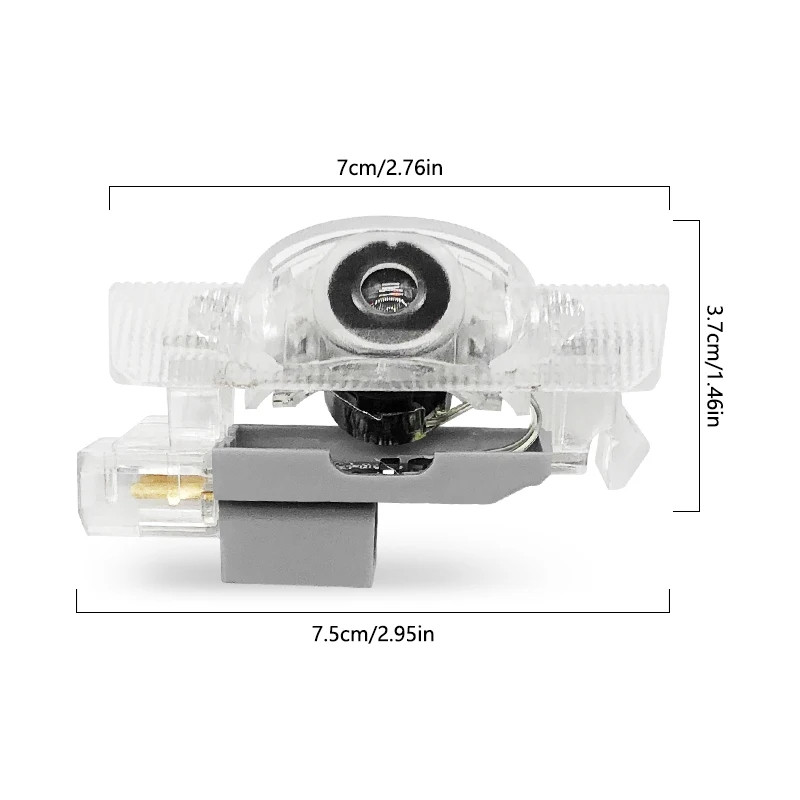 2Pcs LED Projector Lamp Car Do – обзор и цена Yunshen Rc Hobby