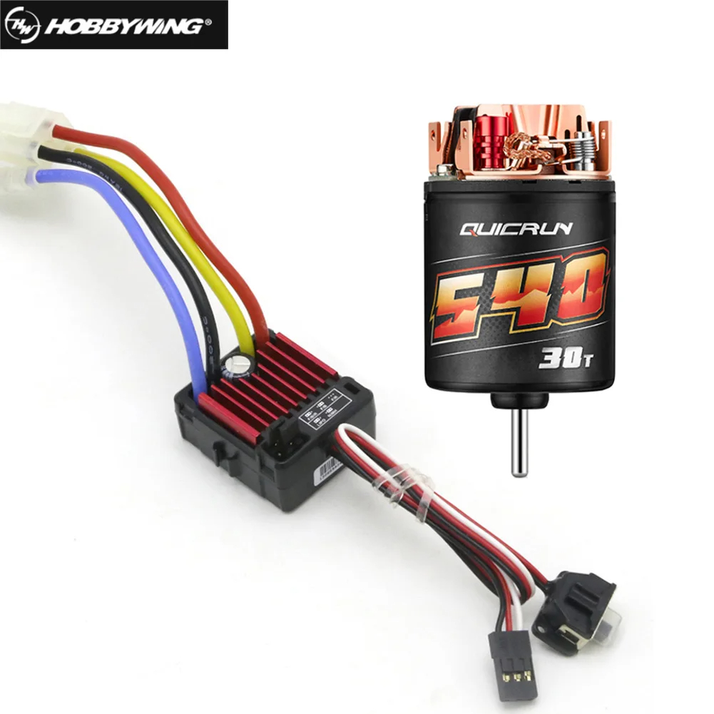 Hobbywing QuicRun Brushed 540  – обзор и цена Rc Hobby Engine