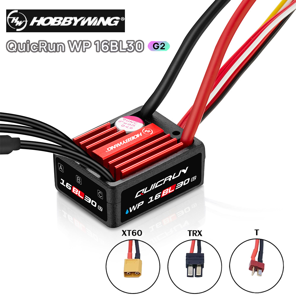 Hobbywing QuicRun WP-16BL30 G2 – обзор и цена Rc Hobby Engine