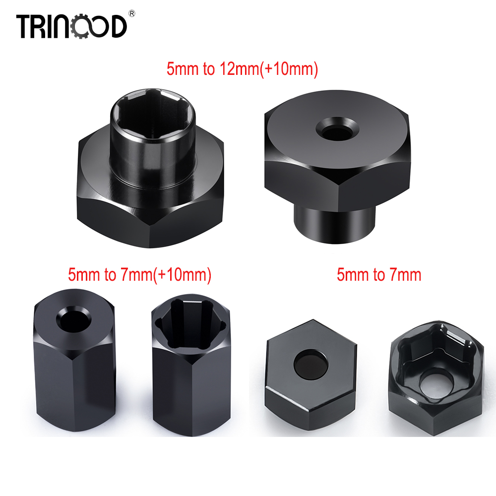 TRINOOD 4Pcs Aluminum Alloy 5m – обзор и цена Wheel Hex Adapter