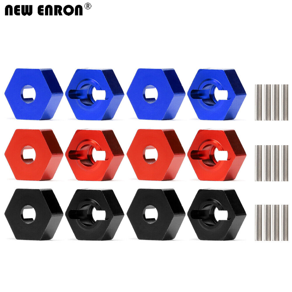 red/blue/black Aluminium 6061  – обзор и цена Wheel Hex Adapter