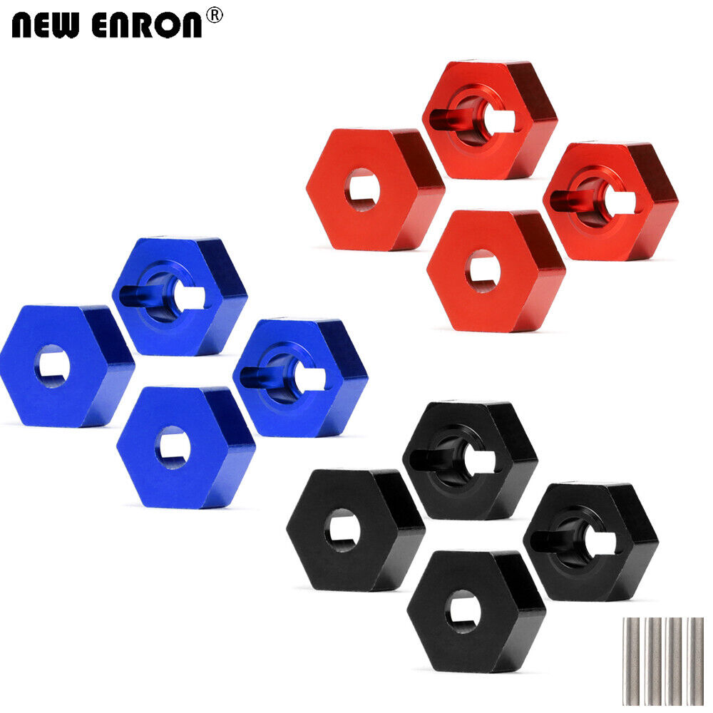 red/blue/black Aluminium 6061  – обзор и цена Wheel Hex Adapter