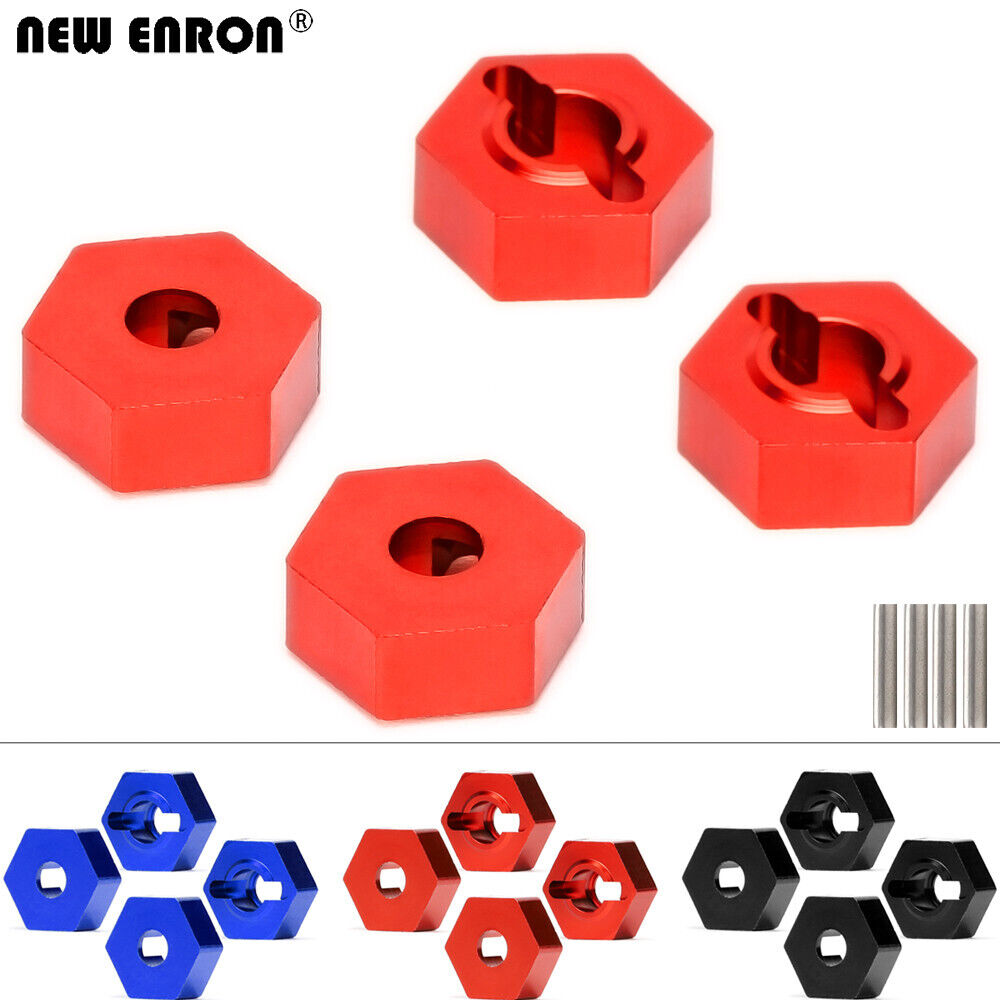 red/blue/black Aluminium 6061  – обзор и цена Wheel Hex Adapter